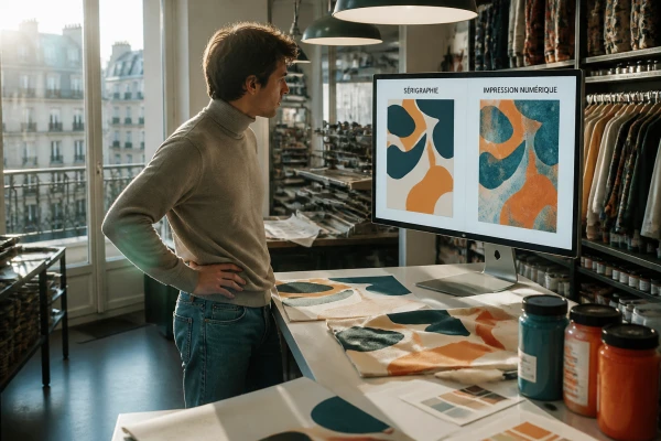 Sérigraphie ou impression numérique sur textile ? Guide complet de comparaison